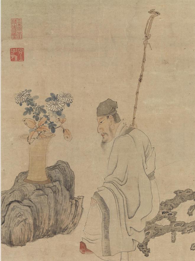 花帖》宋代《幽谷图》再现江南开元棋牌一周观展｜五代《韭(图52)